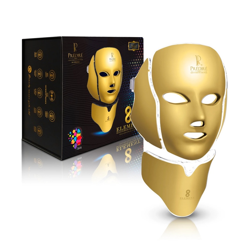 PRAIDRE Gold LED Facial Mask